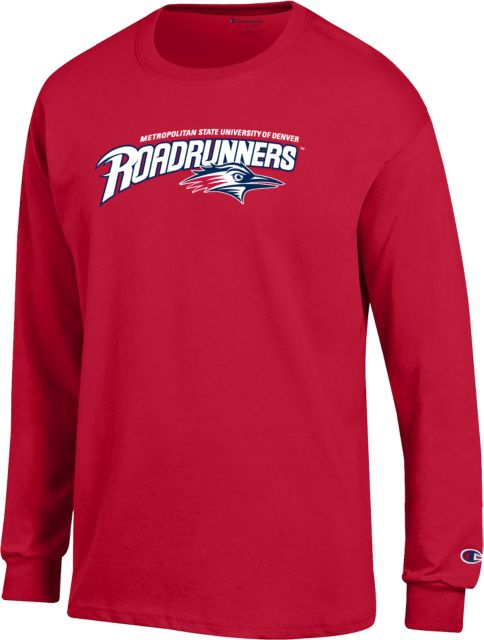 MSU Denver Champion Long Sleeve T Shirt Primary Mark