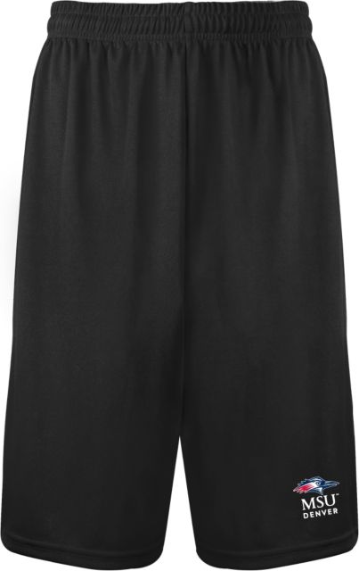 MSU Denver Performance Classic 9 Inch Short MSU Denver Stacked