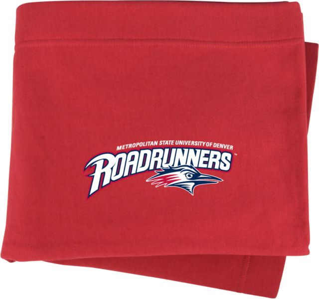 MSU Denver Sweatshirt Blanket Primary Mark