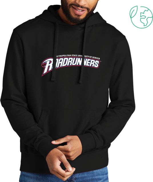 MSU Denver Allmade Organic French Terry Pullover Hoodie Primary Mark