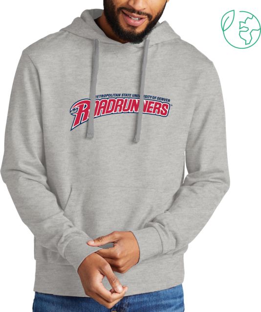 MSU Denver Allmade Light Organic French Terry Pullover Hoodie Primary Mark