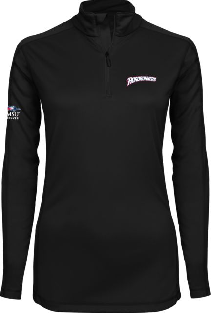 MSU Denver Syntrel Womens Interlock 1/4 Zip Roadrunners