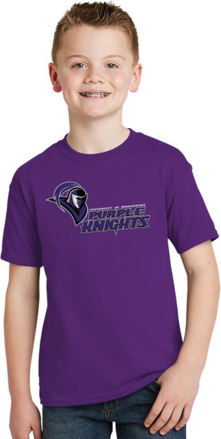 Bridgeport Youth T Shirt Knights Stacked w/ Knight Head - ONLINE ONLY
