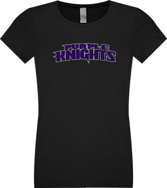 Bridgeport Next Level Girls Fashion Fit T Shirt Knights - ONLINE ONLY