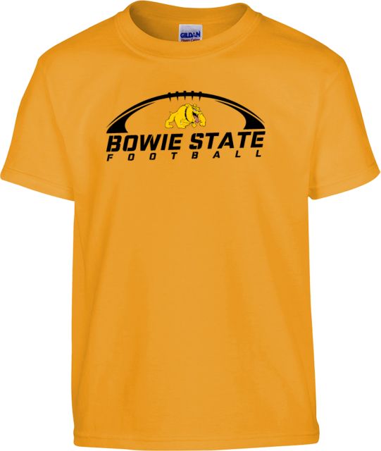 Bowie State Youth T Shirt Football - ONLINE ONLY