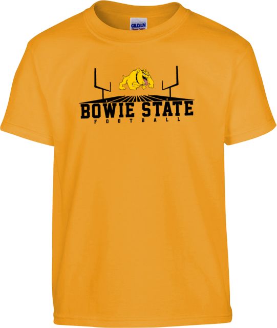 Bowie State Youth T Shirt Football - ONLINE ONLY