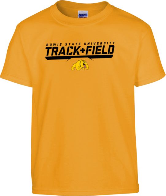 Bowie State Youth T Shirt Track and Field - ONLINE ONLY