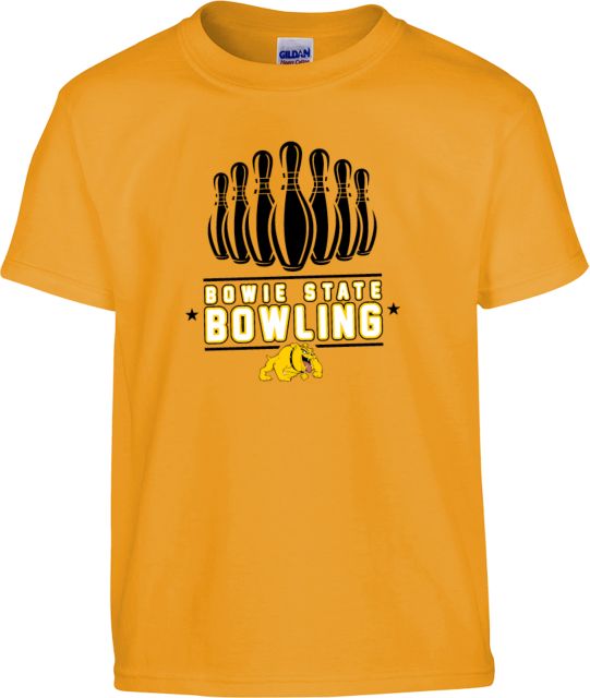 Bowie State Youth T Shirt Bowling - ONLINE ONLY
