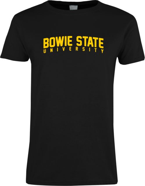 Bowie State Womens Short Sleeve Tee Bowie State University Arched - ONLINE ONLY