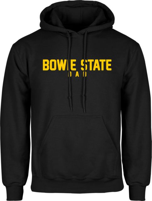 Bowie State Fleece Hoodie Dad - ONLINE ONLY