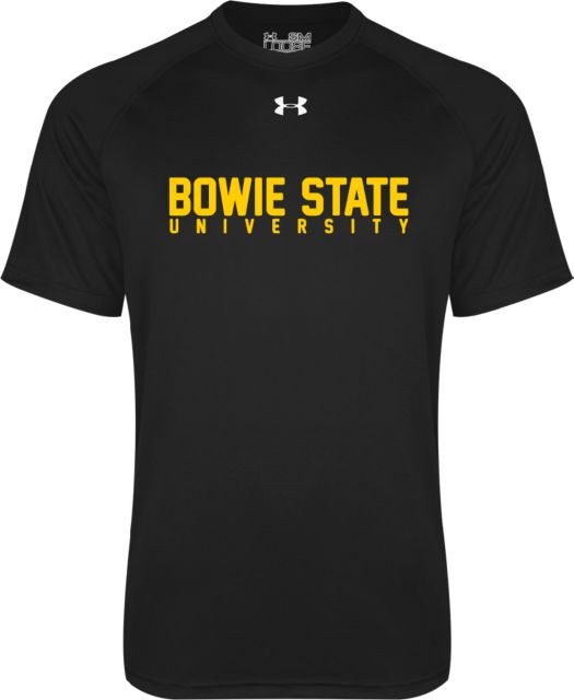 Bowie State Under Armour Tech Tee Bowie State University Stacked - ONLINE ONLY
