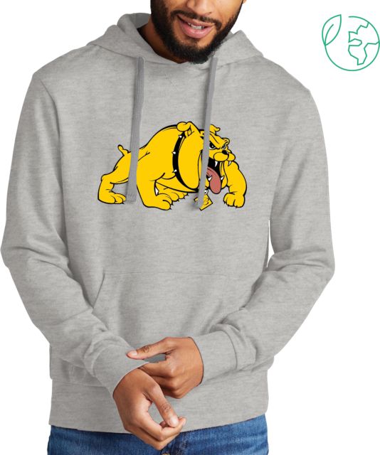 Bowie State Allmade Light Organic French Terry Pullover Hoodie Primary Mark - ONLINE ONLY