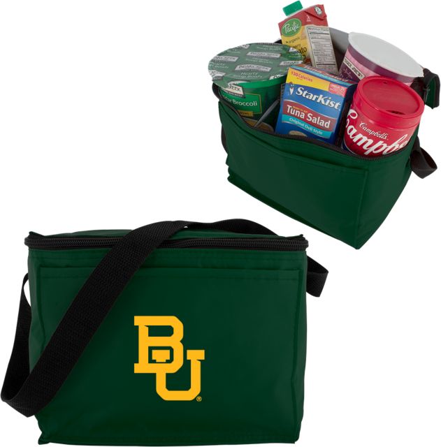 Baylor Six Pack Cooler Interlocking BU - ONLINE ONLY