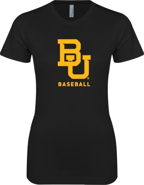 Baylor Next Level Ladies SoftStyle Junior Fitted Tee Baseball - ONLINE ONLY