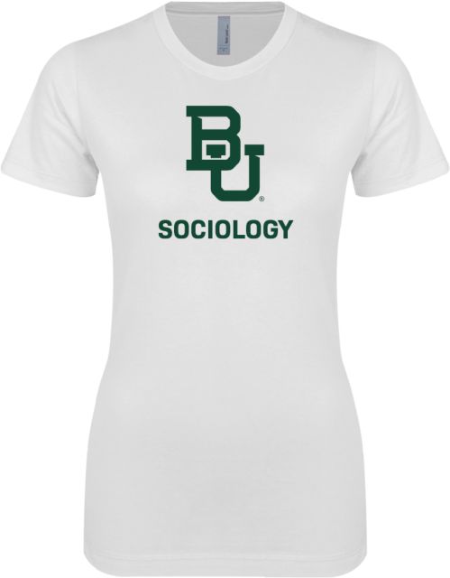 Baylor Next Level Ladies SoftStyle Junior Fitted Tee Sociology Simplified - ONLINE ONLY