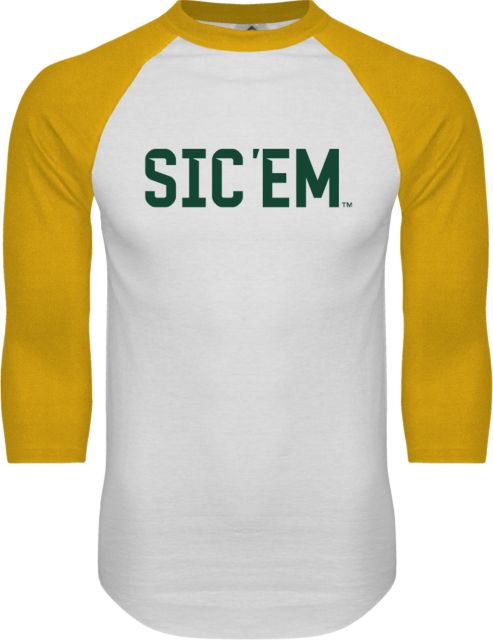 Baylor Raglan Baseball T Shirt SICEM - ONLINE ONLY