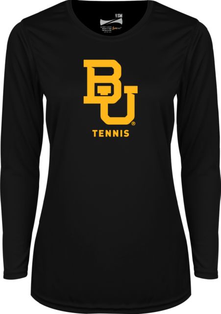 Baylor University Womens Performance Long Sleeve Shirt Tennis