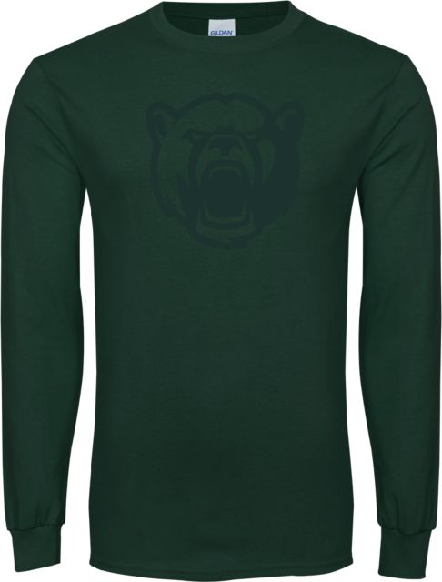 Baylor Long Sleeve T Shirt Tonal Bear Head - ONLINE ONLY