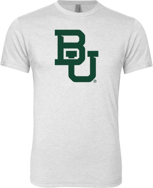 Baylor Next Level Heather Tri Blend Crew Interlocking BU - ONLINE ONLY