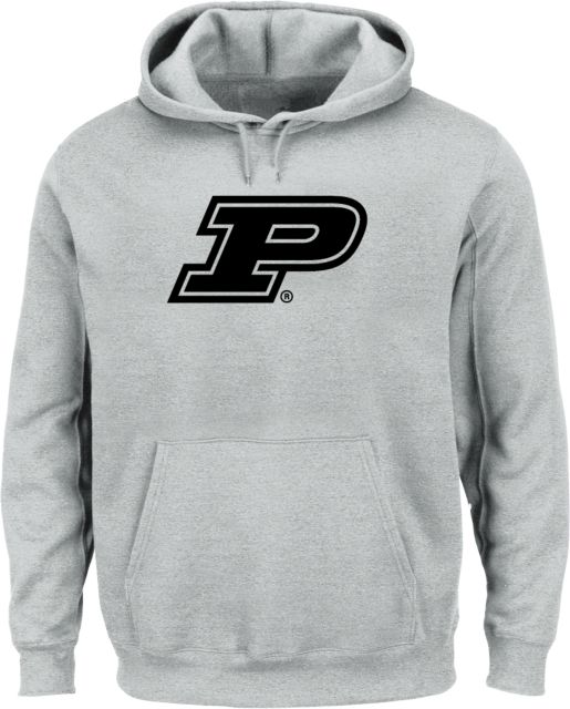 Purdue Extended Hoodie Primary Athletic Mark - ONLINE ONLY