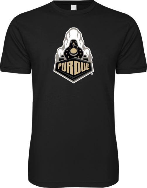 Purdue Next Level SoftStyle T Shirt Purdue Athletic Wordmark