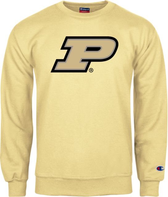 Purdue Champion Fleece Crew Primary Athletic Mark Purdue University