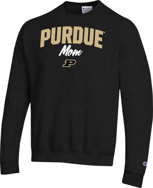 Purdue Champion Fleece Crew Purdue Mom Script - ONLINE ONLY