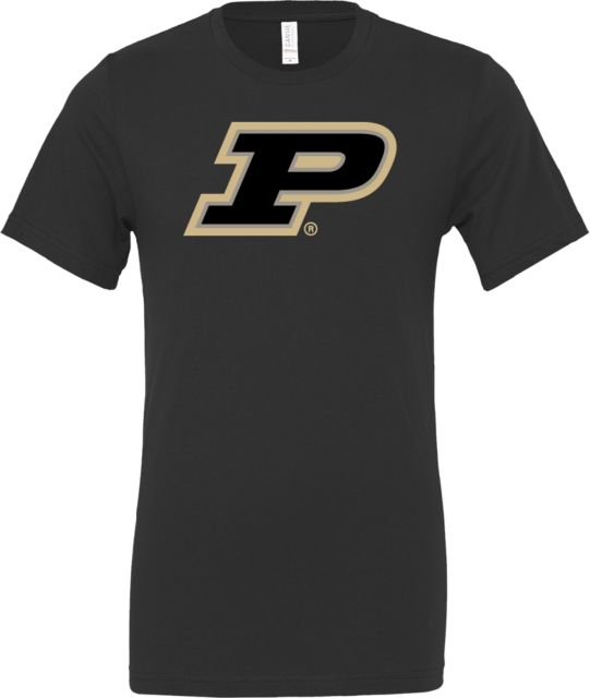Purdue Bella + Canvas Jersey Cotton T Shirt Primary Athletic Mark