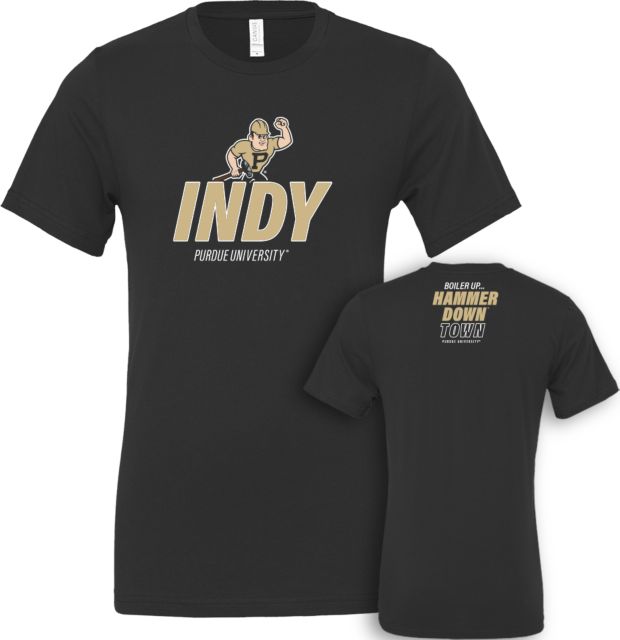Purdue Bella + Canvas Jersey Cotton T Shirt Indy - Purdue University - ONLINE ONLY