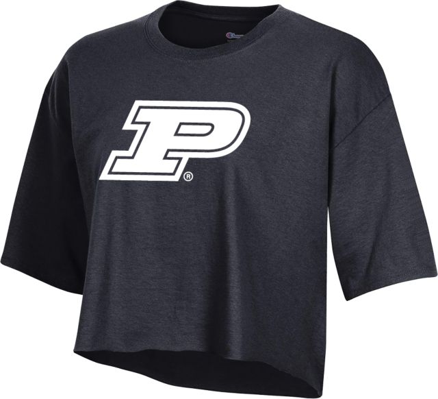 Purdue Champion Crop Tee Secondary Athletic Mark