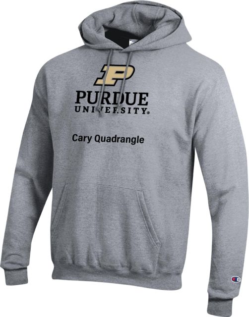 Purdue Champion Fleece Hoodie Purdue - Cary Quadrangle - ONLINE ONLY