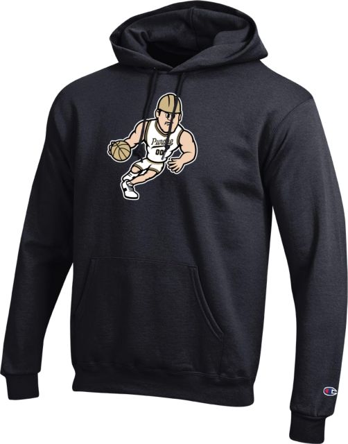 Purdue Champion Fleece Hoodie Purdue Pete Basketball - ONLINE ONLY