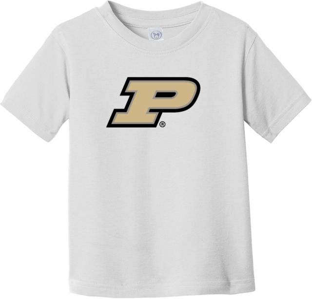 Purdue Toddler T Shirt Primary Athletic Mark | White | 3 Toddler