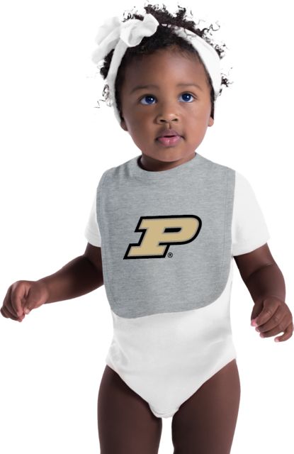 Purdue Baby Bib Primary Athletic Mark