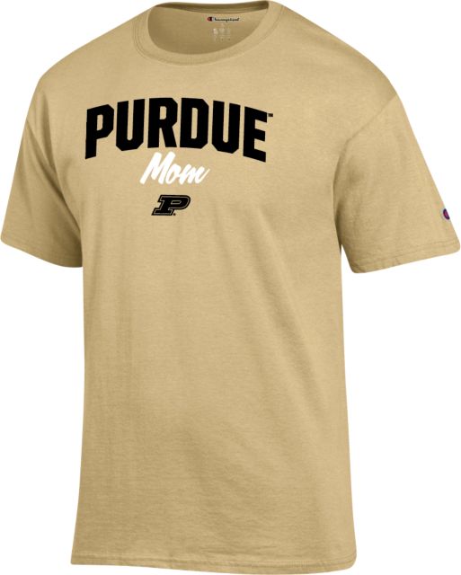 Purdue Champion T Shirt Purdue Mom Script - ONLINE ONLY