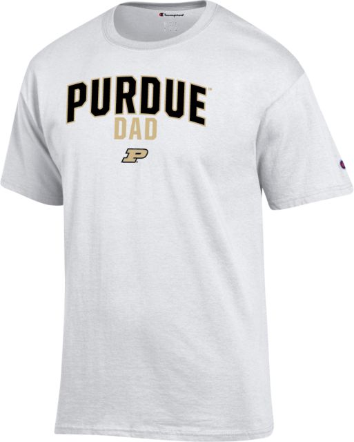 Purdue Champion T Shirt Arched Purdue Dad - ONLINE ONLY