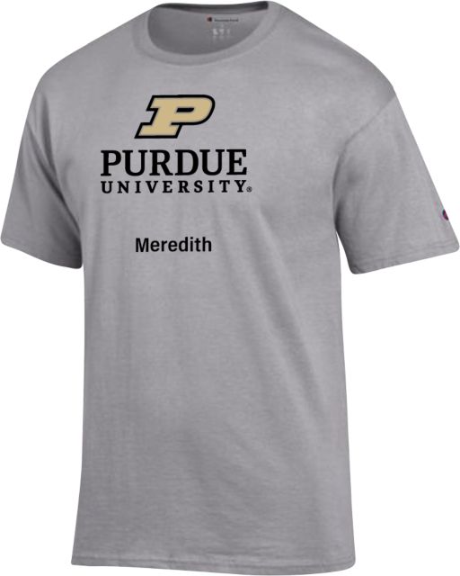 Purdue Champion T Shirt Purdue - Meredith - ONLINE ONLY