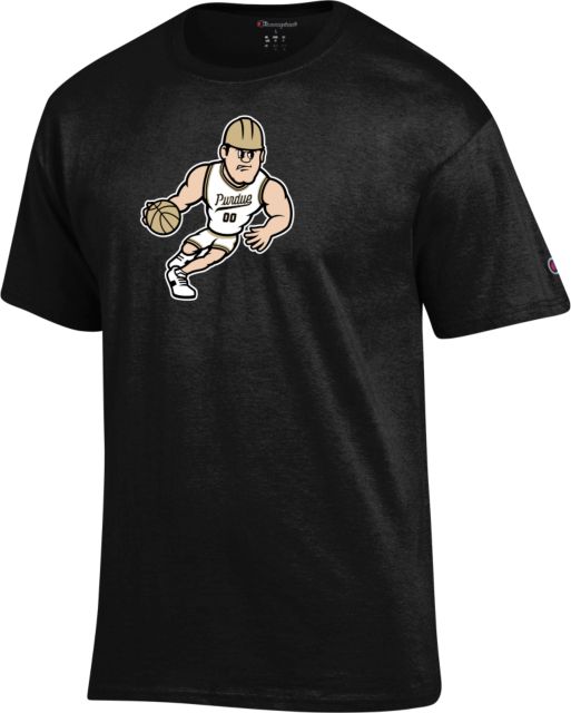 Purdue Champion T Shirt Purdue Pete Basketball - ONLINE ONLY