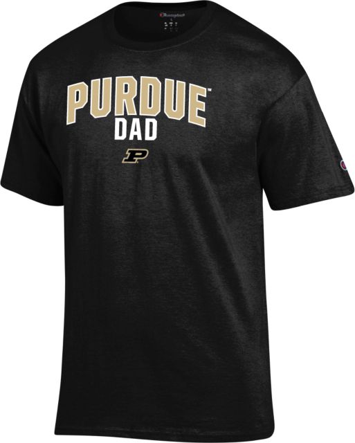 Purdue Champion T Shirt Arched Purdue Dad - ONLINE ONLY