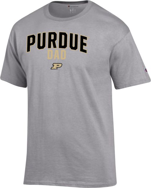 Purdue Champion T Shirt Arched Purdue Dad - ONLINE ONLY