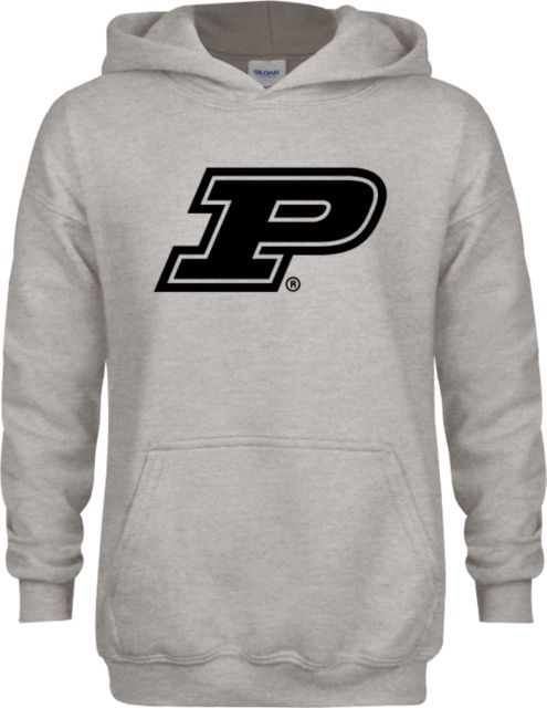 Purdue Youth Fleece Hood Primary Athletic Mark