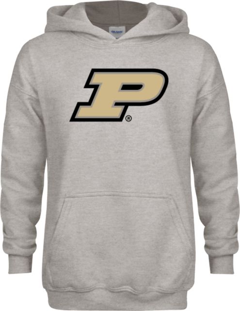 Purdue Youth Fleece Hood Primary Athletic Mark