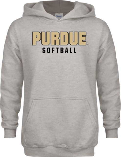 Purdue Youth Fleece Hood Purdue Softball