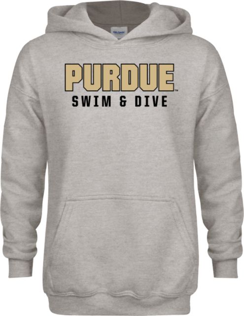 Purdue Youth Fleece Hood Purdue Swim and Dive