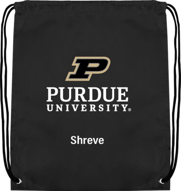Purdue Drawstring Backpack Purdue - Shreve - ONLINE ONLY