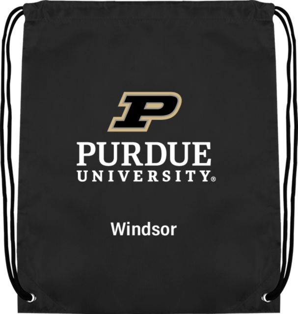 Purdue Drawstring Backpack Purdue - Windsor - ONLINE ONLY