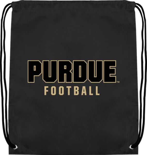 Purdue Drawstring Backpack Purdue Football