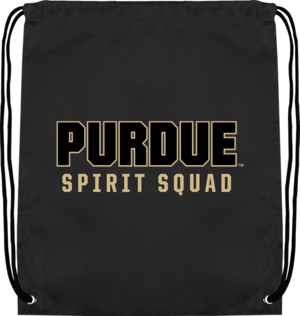 Purdue Drawstring Backpack Purdue Spirit Squad