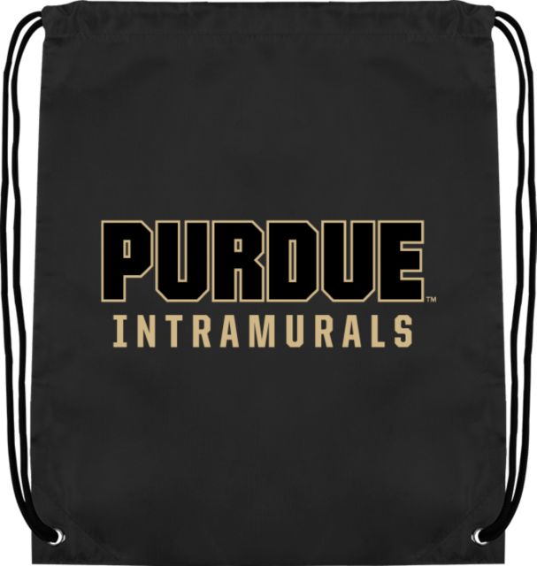 Purdue Drawstring Backpack Purdue Intramurals