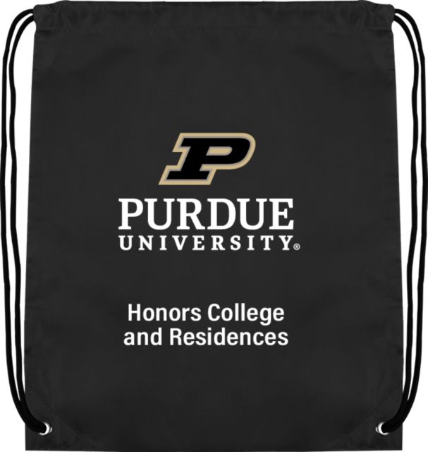 Purdue Drawstring Backpack Purdue - Honors College and Residences - ONLINE ONLY